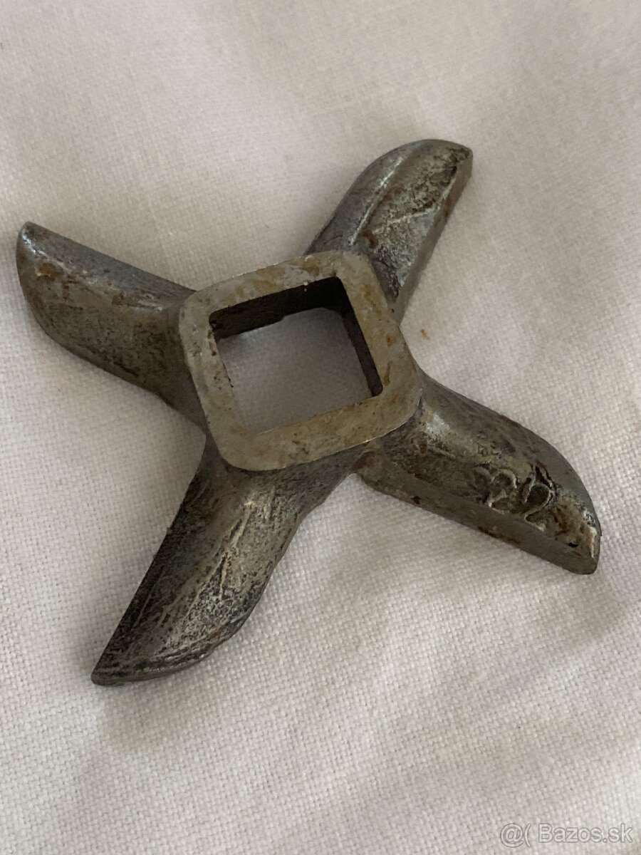 Ručný mlynček na mäso PORKERT č. 10 – ČSSR - 11