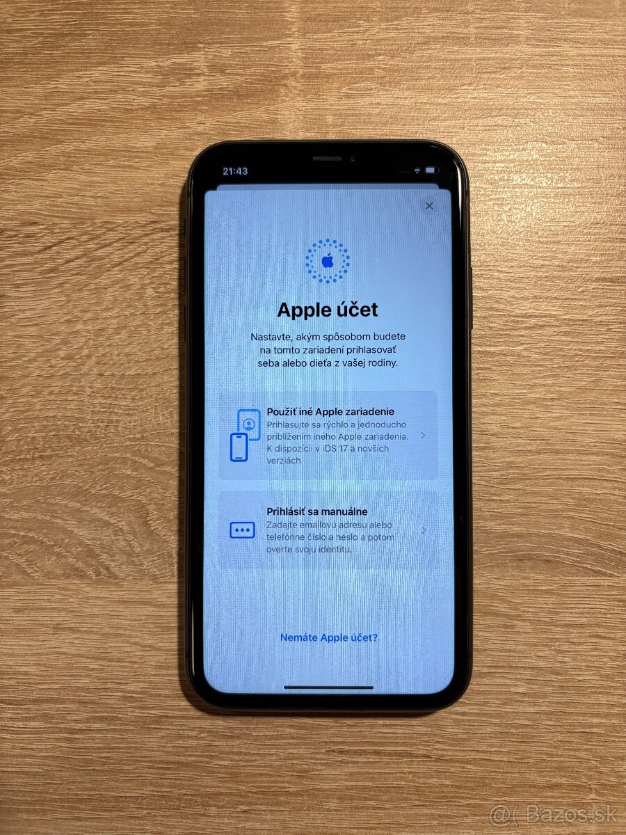 iPhone 11 - 128 GB, čierna farba - 11