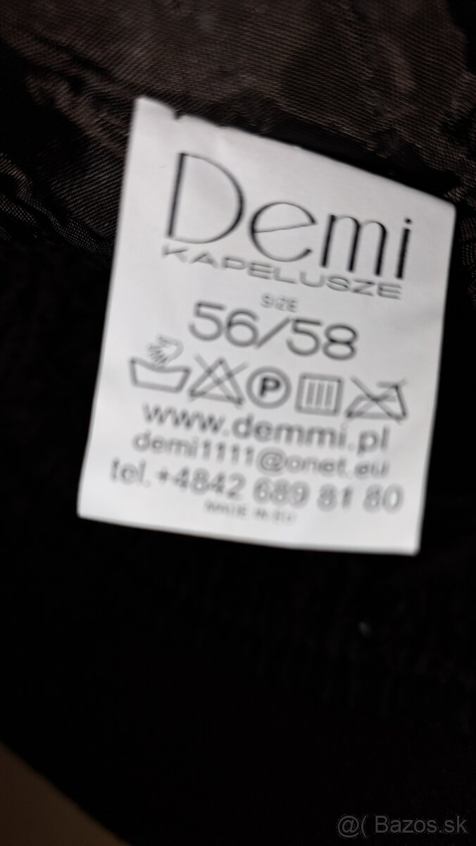 Dámsky klobúk, čiapka - 11