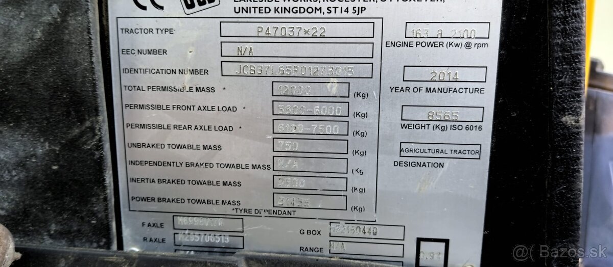JCB Fastrac 3200 XTRA - 11