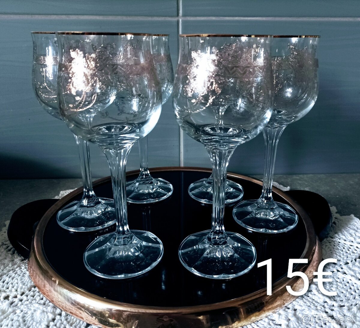 Poháre sklo - mix - 11