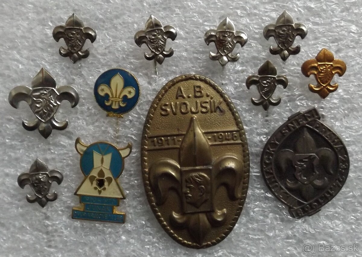 odznaky - rozličné druhy - 11