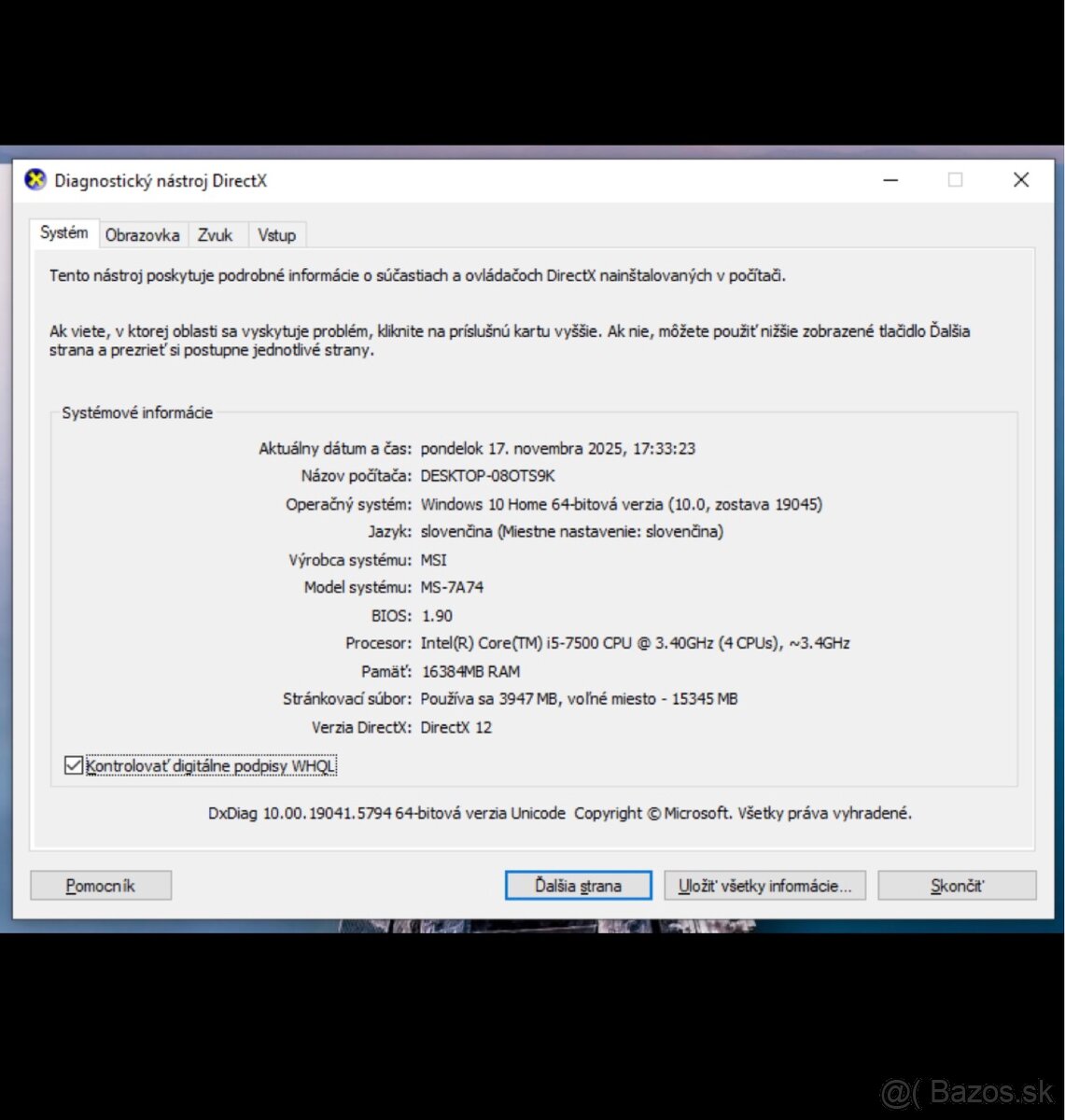 🖥️ Kompletný PC set + LG 24” monitor + Logitech G klávesnica - 11