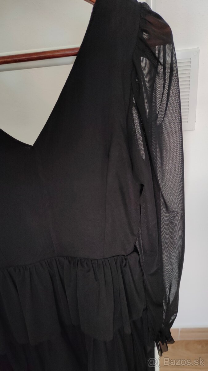 Krásne čierne šaty MOHITO veľ. S /.36 - 11