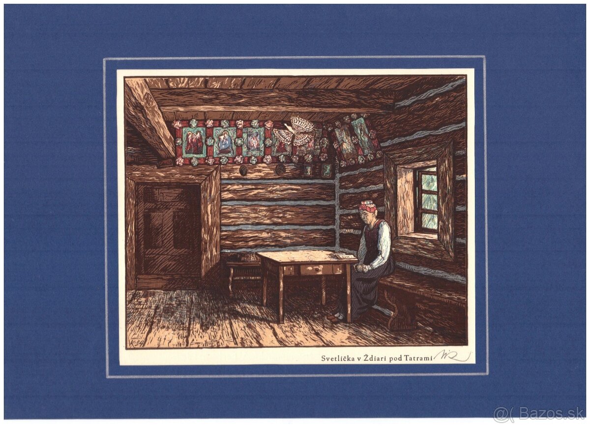 Karel Vik, drevoryty 3 - 11