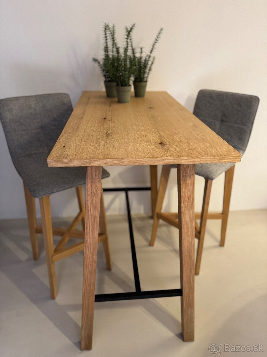 Predam dubovy barovy set - 11