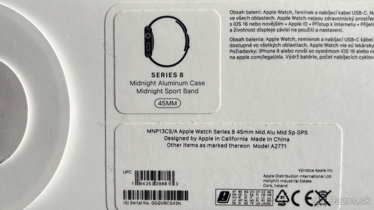 Apple Watch series 8 - 11