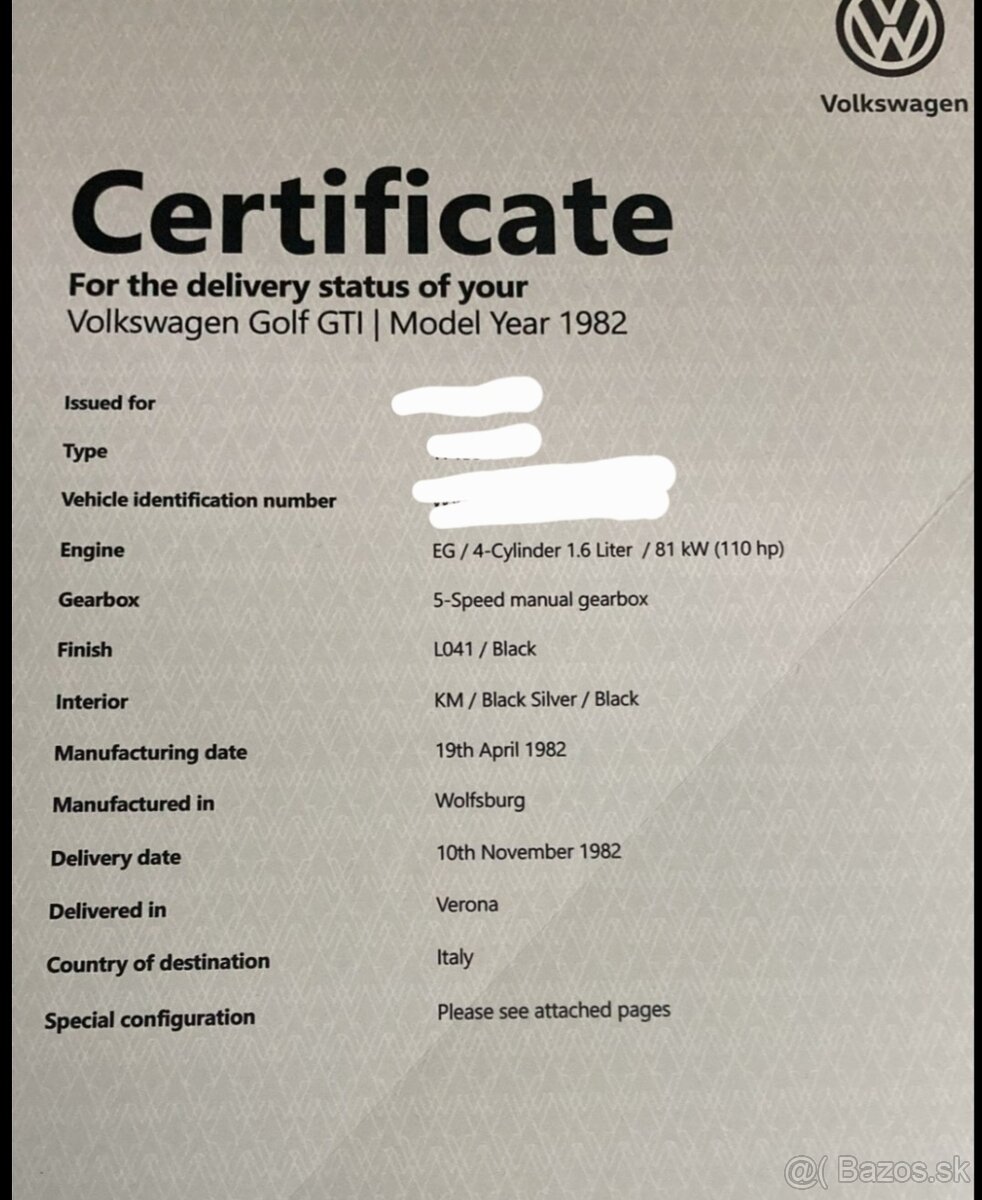 Volkswagen Golf 1 1.6 GTI - 11