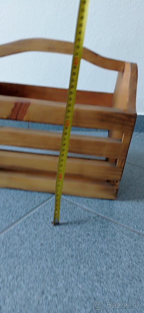 2 nábytkové originálne mexické solitéry - skrinka a košík - 11