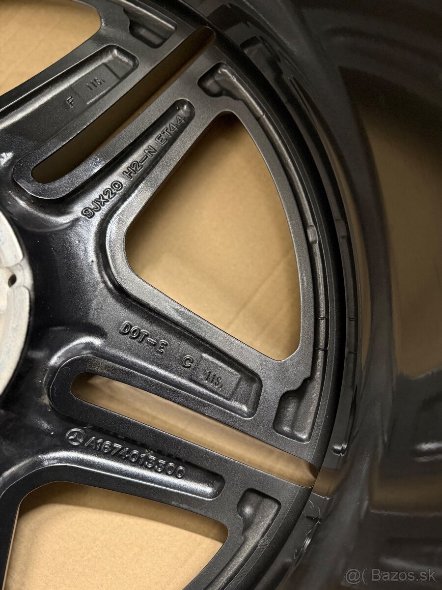 Hliníkové disky 5x112 R20 Mercedes Benz GLE SUV V167 AMG - 11