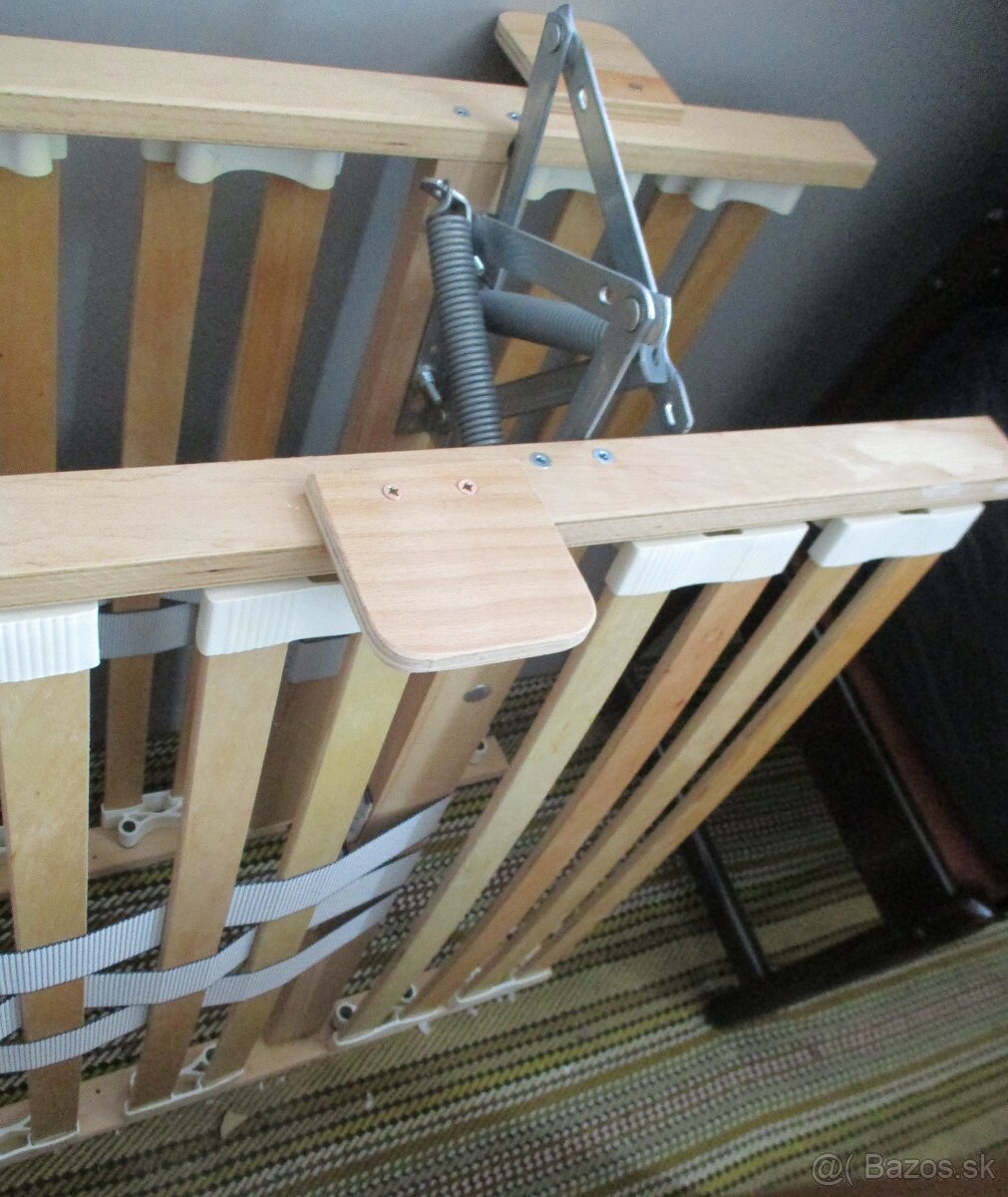 manželskú - dvojlôžkovú posteľ z masívu - 11