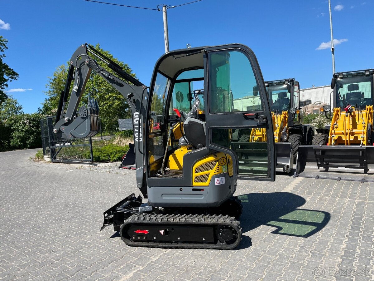 Minibáger GG1700CAB Koncoročná AKCIA + Dovoz GRÁTIS - 11