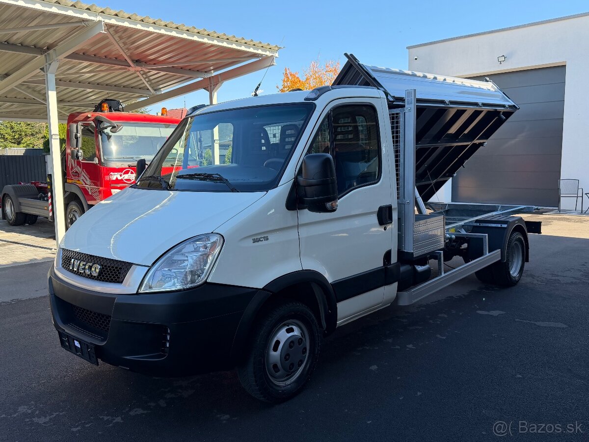IVECO DAILY TROJSTRANNÝ SKLÁPAČ + HYDRAULICKÁ RUKA do 3,5t - 11