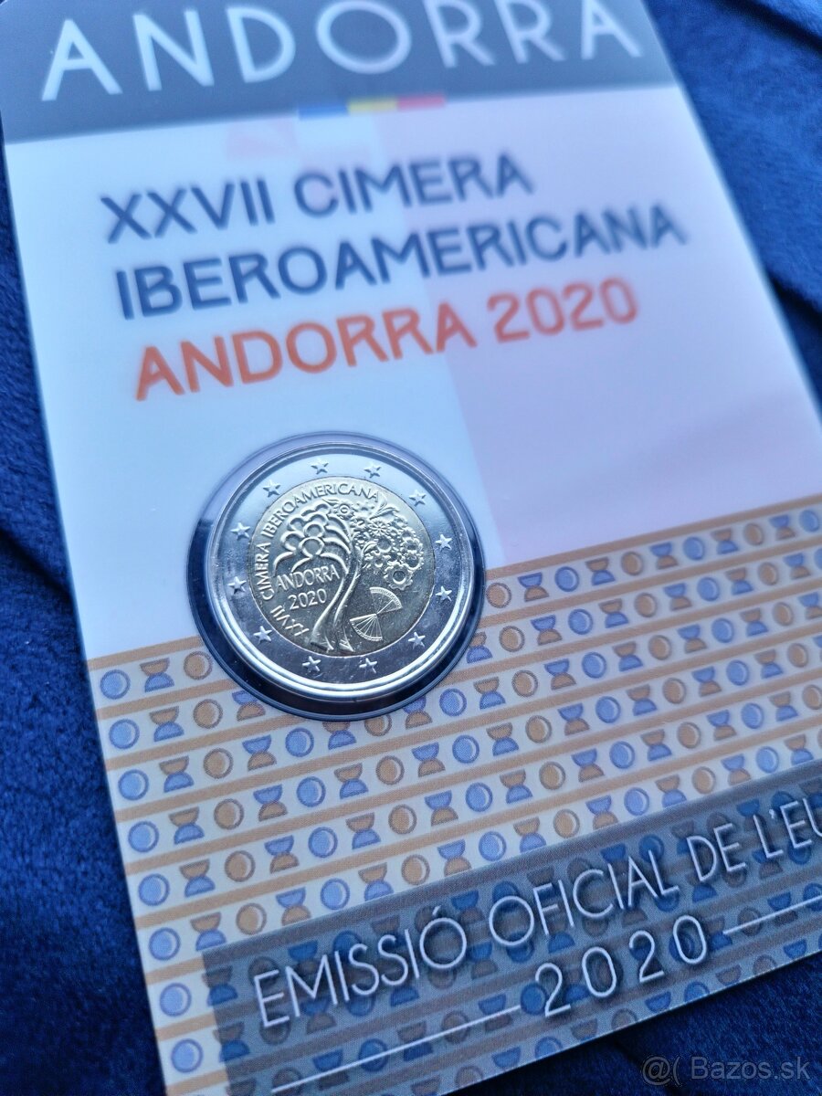 2eur.sk - pamätné 2€ euro Andorra - Proof + BU - 11