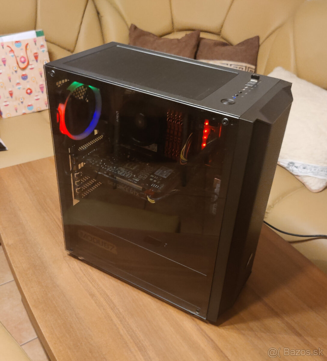 predám herné pc:ryzen 3300X ;gtx 1660 super;16gb ram;512 m.2 - 11