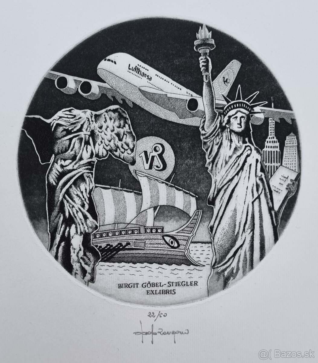 Predám grafiky od rôznych autorov. - 11