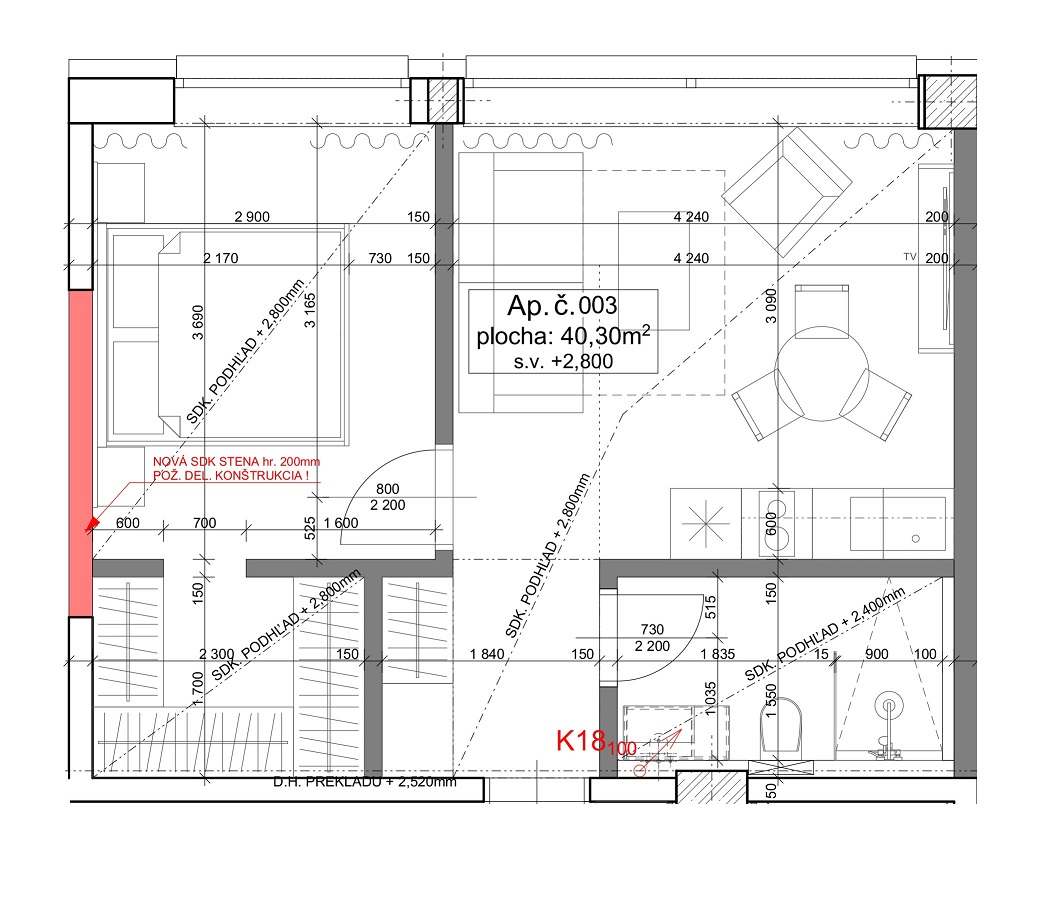 2-izbový apartmán s parkovaním HOTEL OVRUČ, Štrbské Pleso - 11