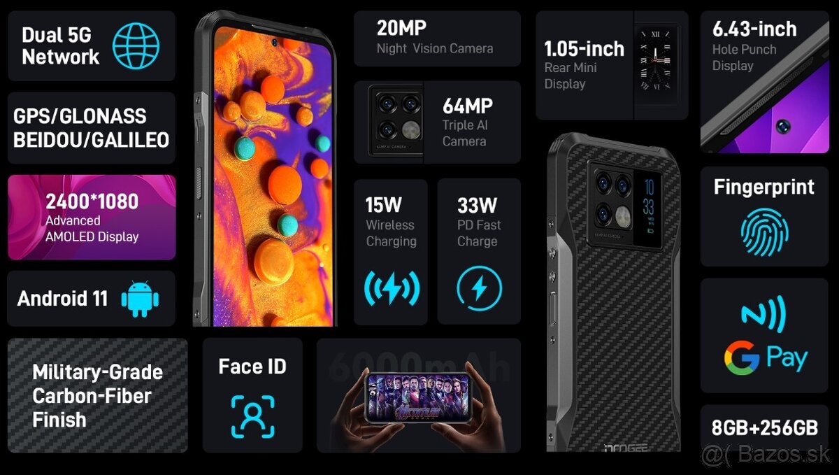 Doogee v20 - IP 68/69 - 11