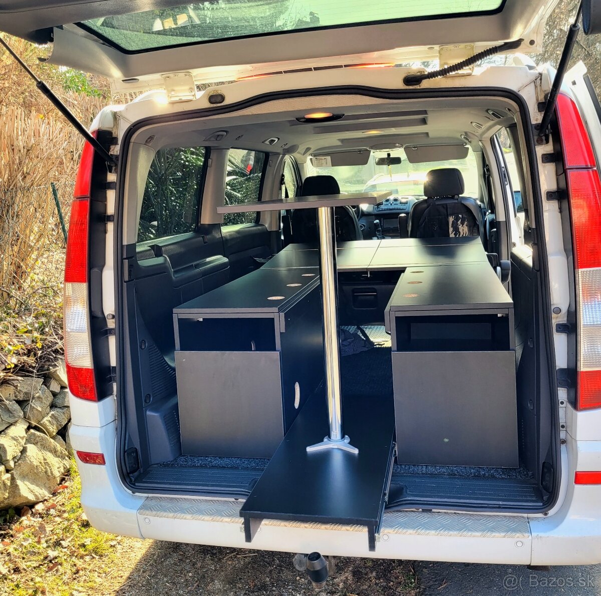 Vstavba obytná camping box camper - 11