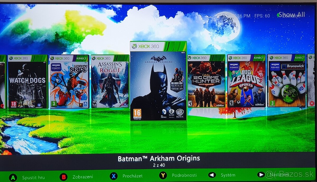 XBOX 360 RGH + kinect a 1 ovládačXBOX 360 RGH + kinect - 11