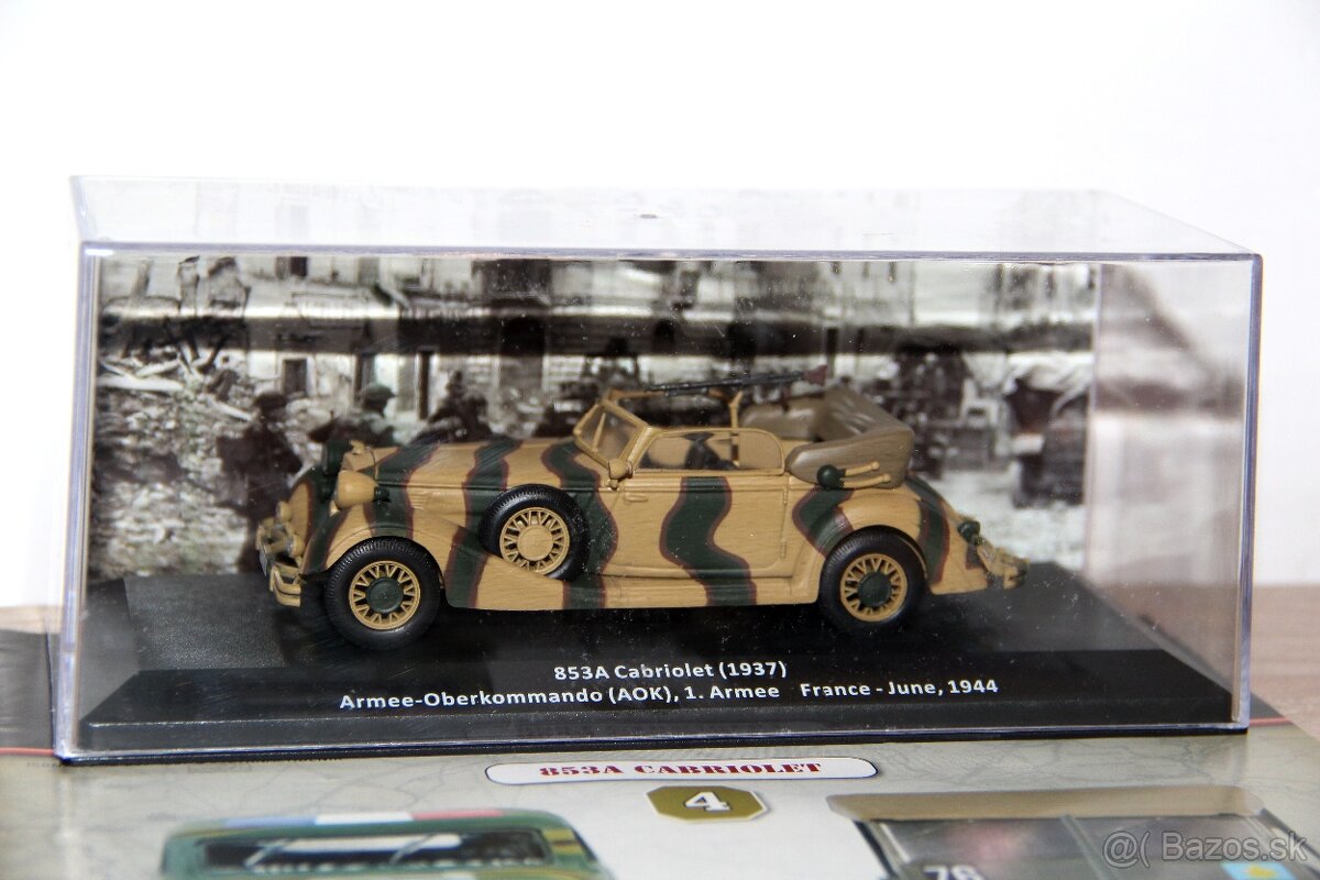 Vojenské Automobily 2. sv. vojny DeAgostini 1:43 - 11