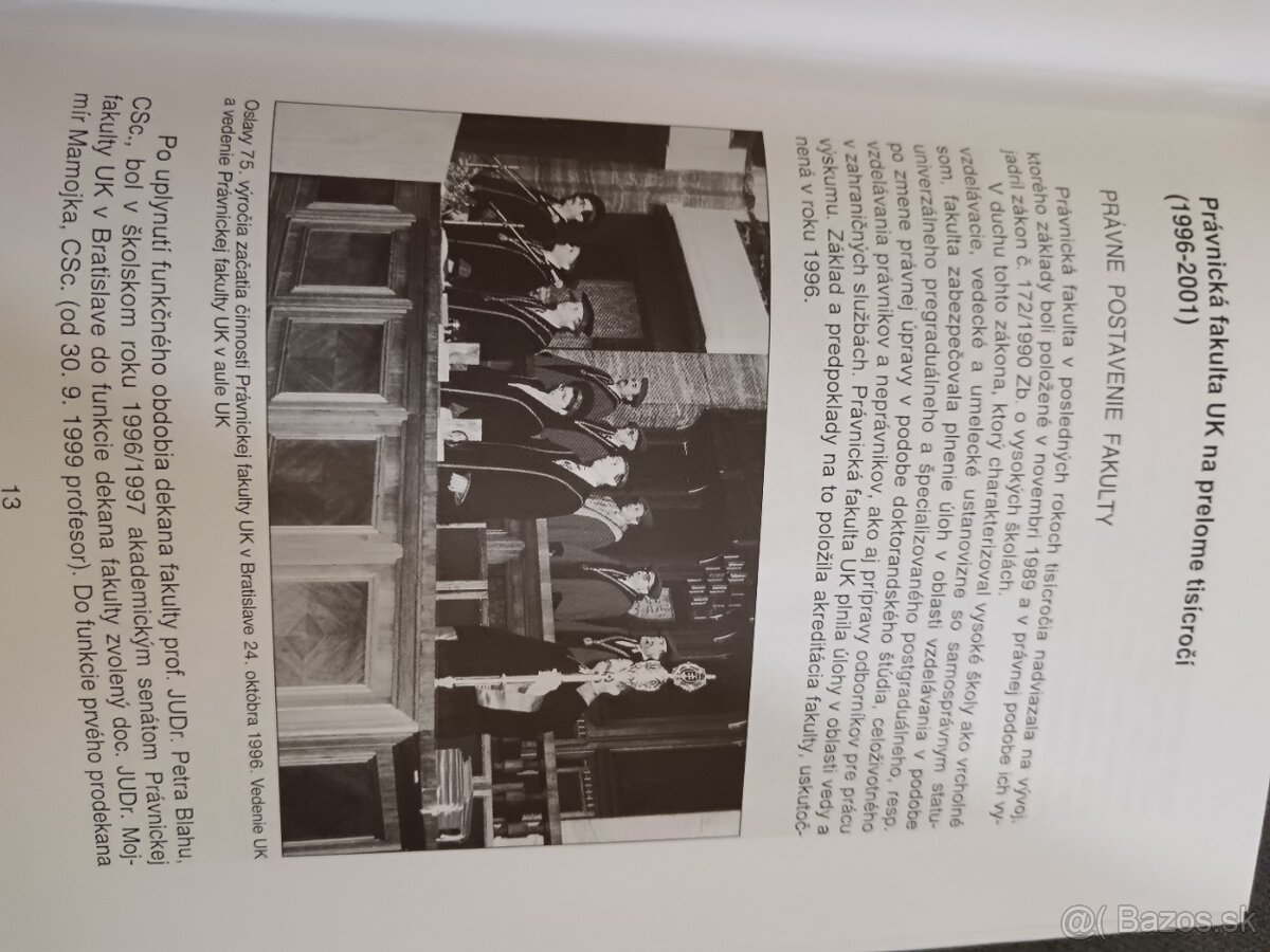 Predám knihy Právnici na univerzite Komenského v Bratislave - 11