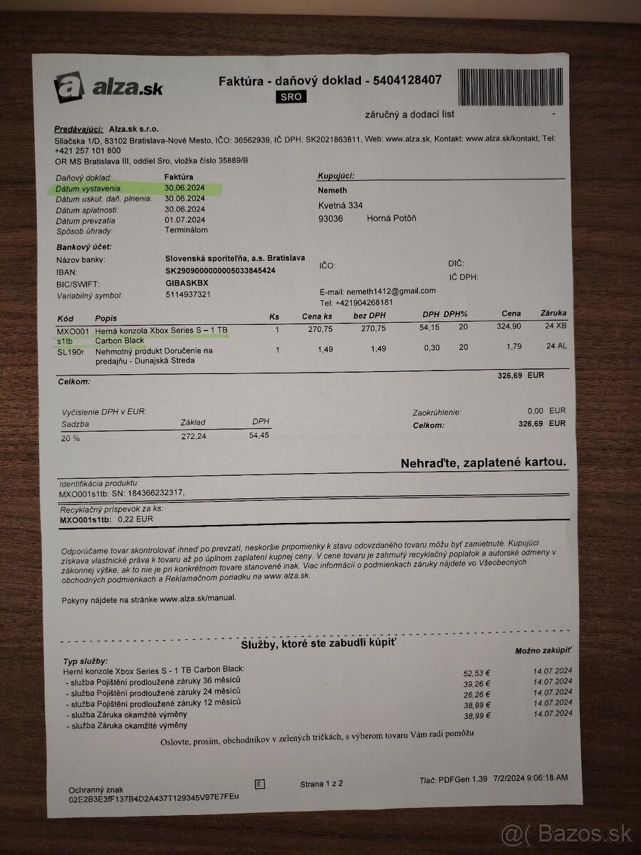 Herná konzola Xbox Series S - 1TB (MXO001) - 11