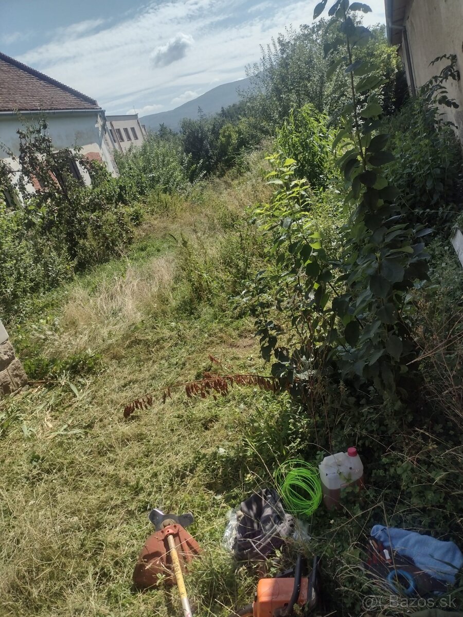 ČISTENIE POZEMKOV💪PÍLENIE DREVA💪KOSENIE KROV.RUČ RYĽOVANIE - 11