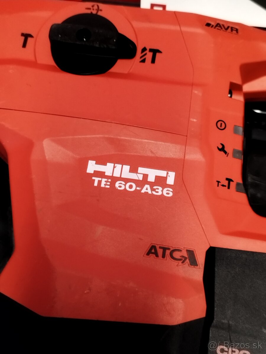 Hilti TE 60-A36 aku kombi kladivo sds max - 11