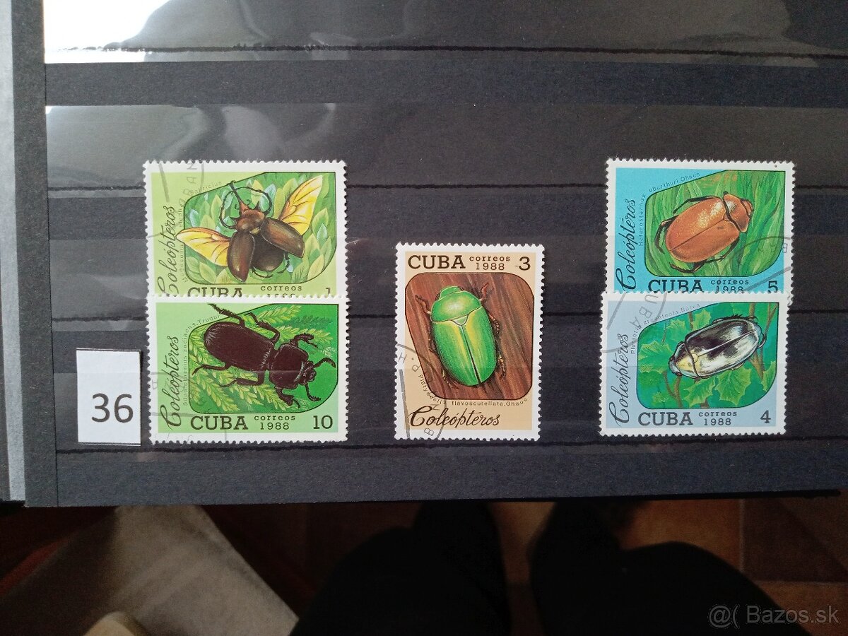 Poštové známky č.492 - AMERIKA a KARIBIK II. - 20 sérií - 11