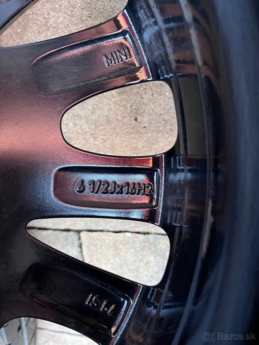 Orig. hliníkové disky Mini R16, 5x112 - 11