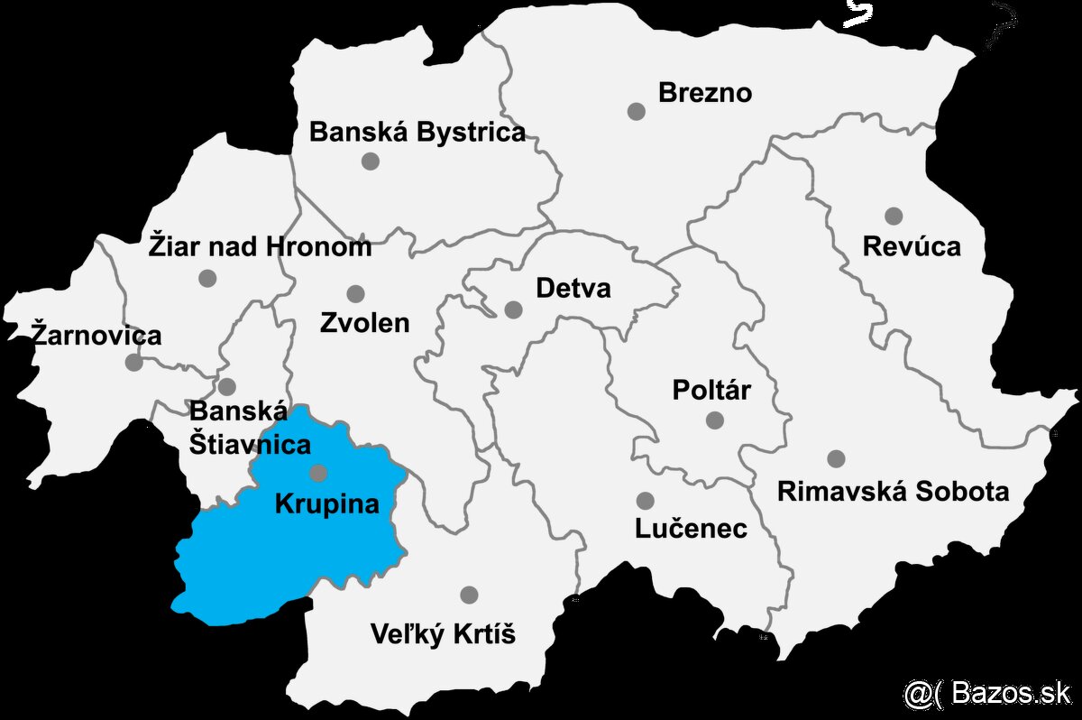 PRIESTRANNÝ 2 IZBOVÝ BYT ŠIPICE - KRUPINA - 8 km od DUDUNIEC - 11