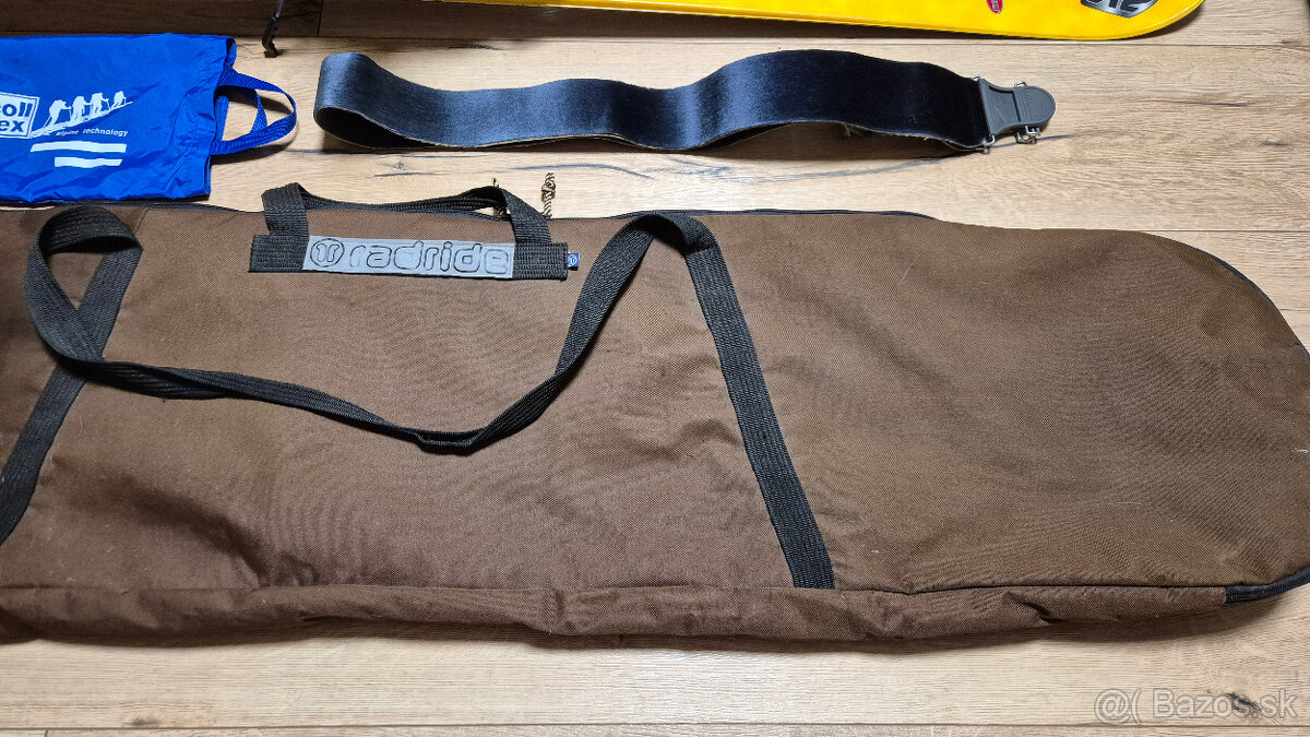 Predám 2x skialp set a viazanie s pásom + čiapka Swix gratis - 11