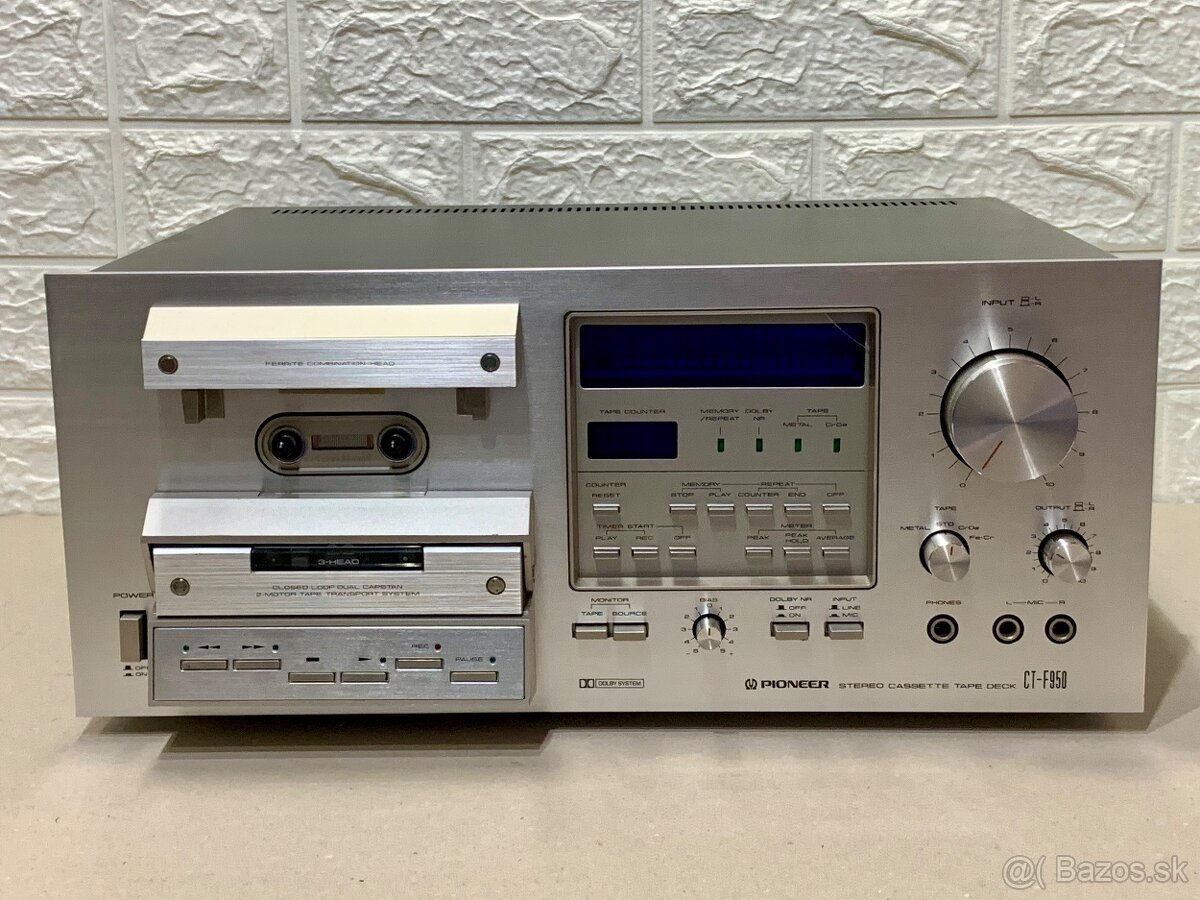 Pioneer CT-F950 …. Kazetový deck “Blue Line séria” - 11