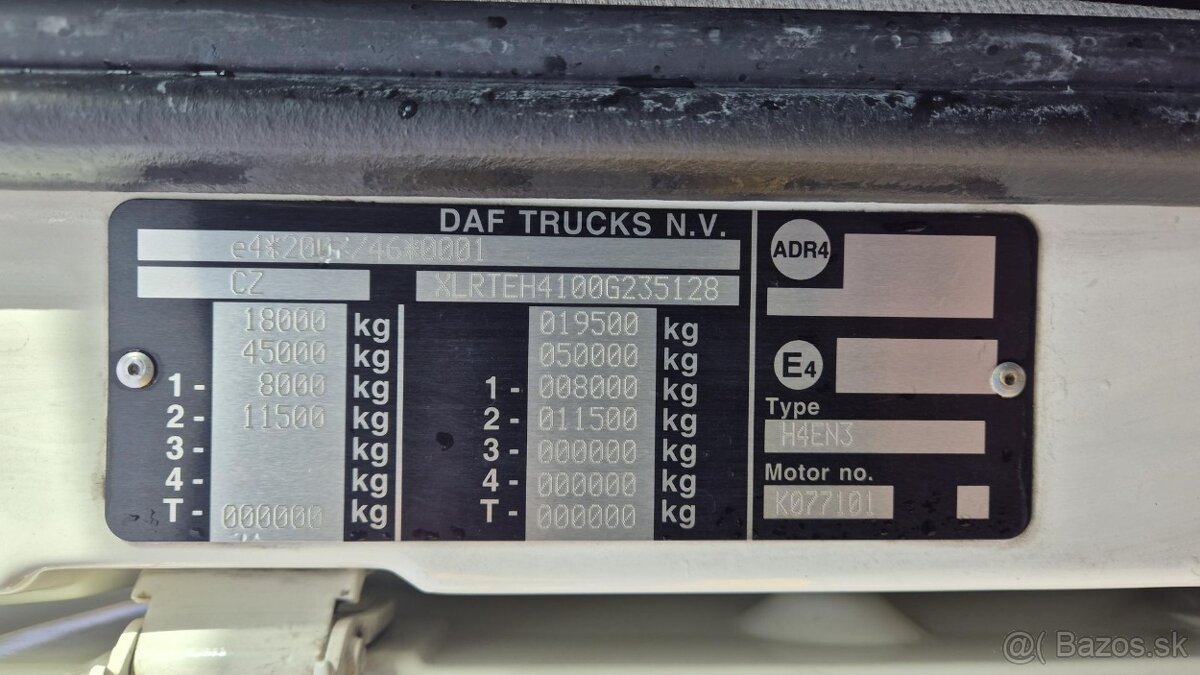 Prodám DAF XF 450 FT LOW DECK SSC EURO 6 - 11