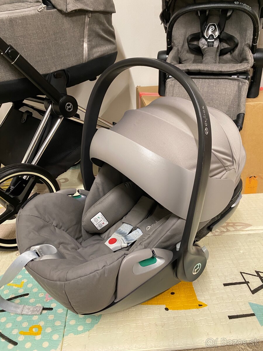 Kočík Cybex Priam Manhattan Grey - Trojkombinácia - 11