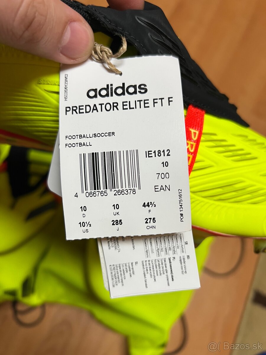 Kopačky Adidas Predator Elite FT FG - 11