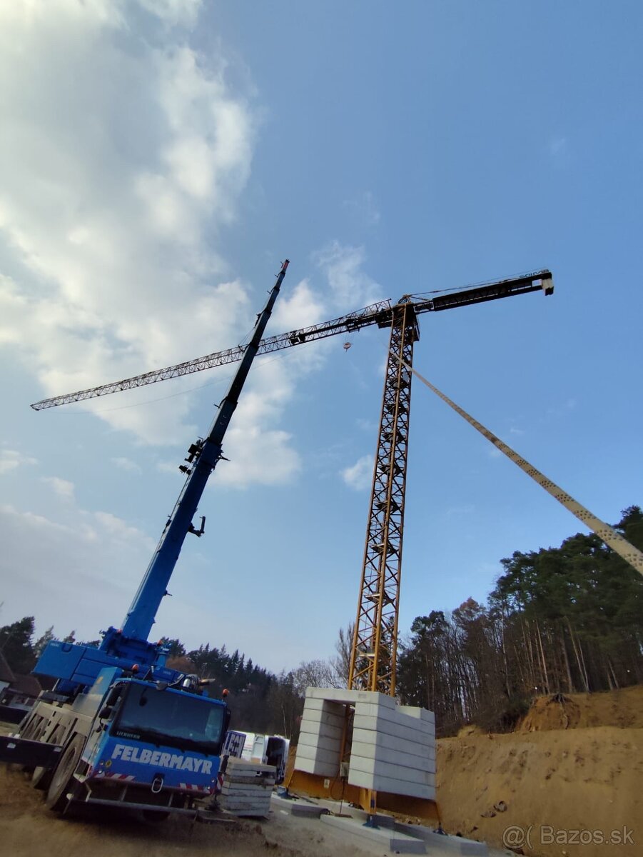 Vežový stavebný žeriav Soima 6018TL - 11