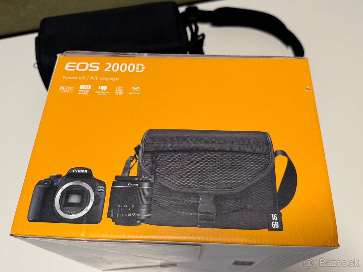 Canon EOS 2000D + 18-55mm IS II Value Up Kit - 11