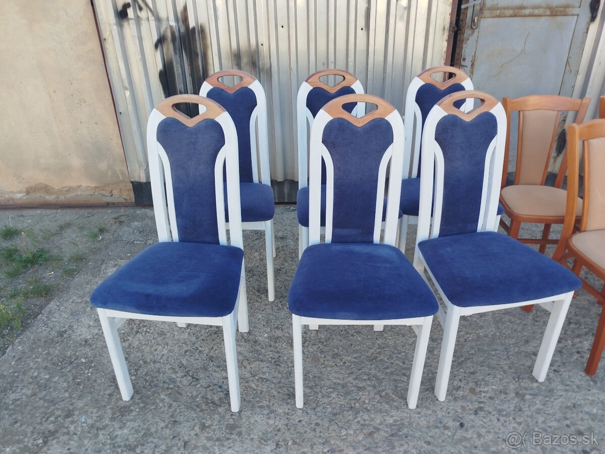 Jedálenské stoličky 4 ks, 6 ks predám. - 11