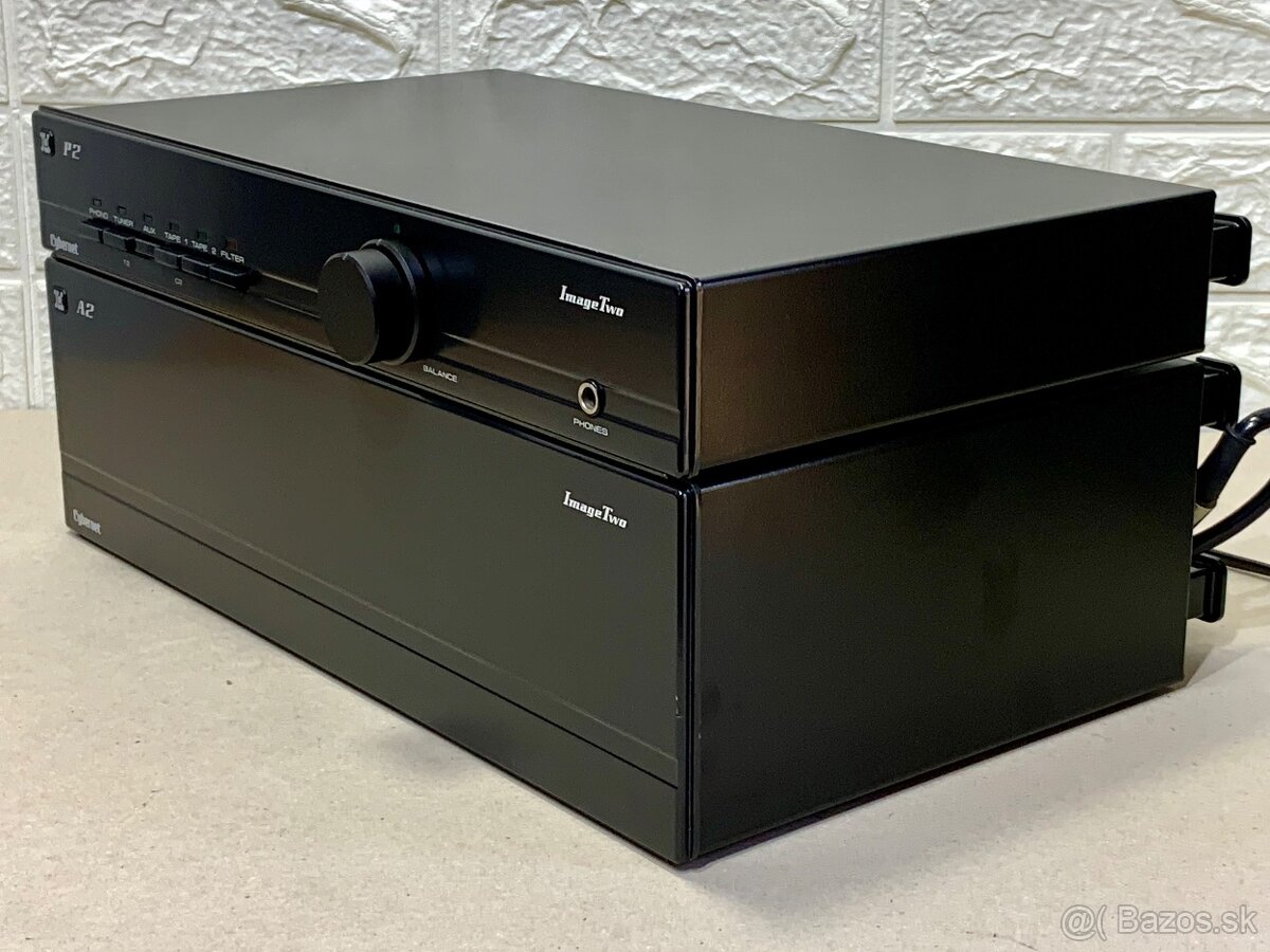 Cybernet A2 .. koncový zosilovač + Cybernet P2 predzosilovac - 11