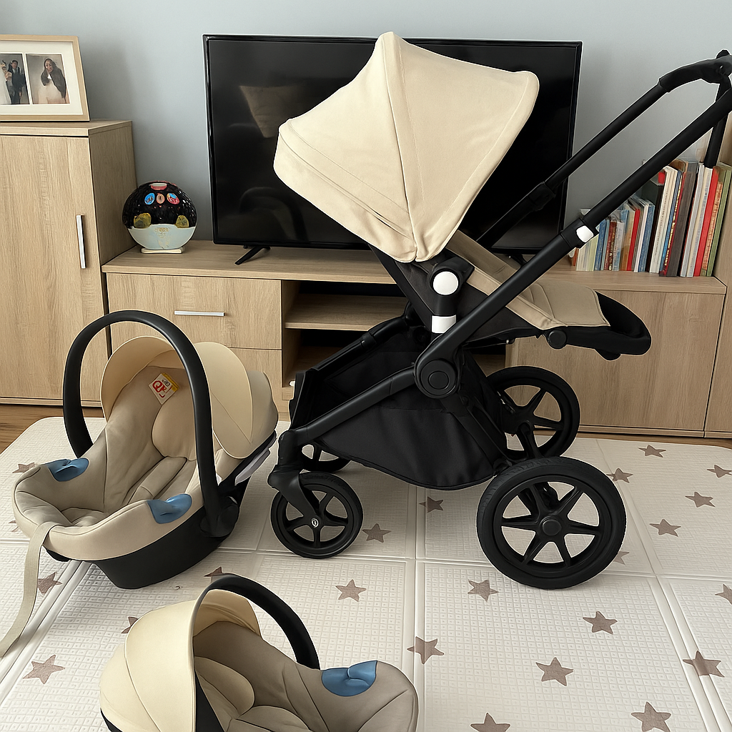 Bugaboo fox cub trojkombinácia s príslušenstvom - 11