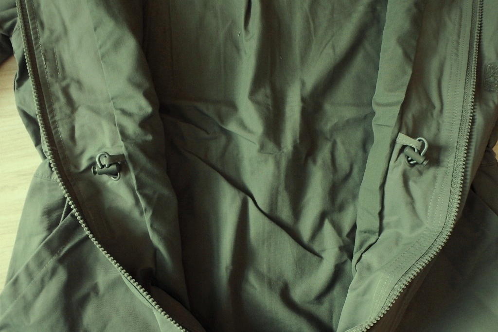 Zelená predĺžená bundička, v.M/L, 152 - 11