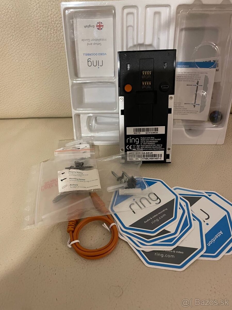 Ring Video Doorbell (3 ks) inteligentné videozvončeky - 11