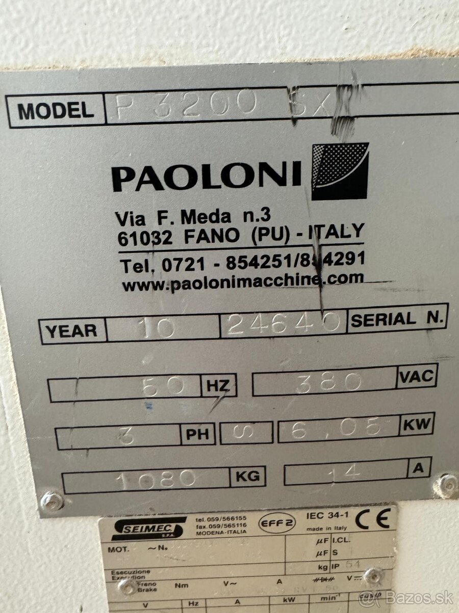 Paoloni P3200 SX - 11