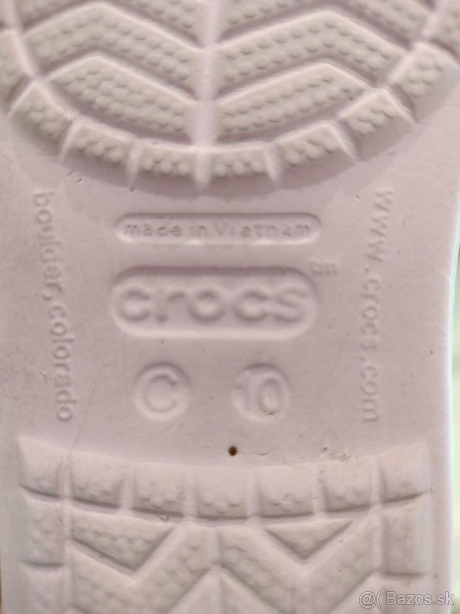 CROCS_dievčenské sandále_veľkosť C10_27-28_166mm - 11