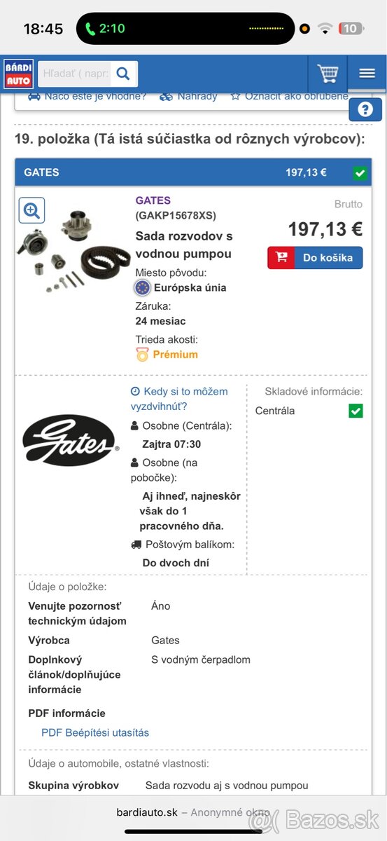 Rozvody / rozvodova sada 1.6 TDI SKODA AUDI SEAT VOLKSWAGEN - 11