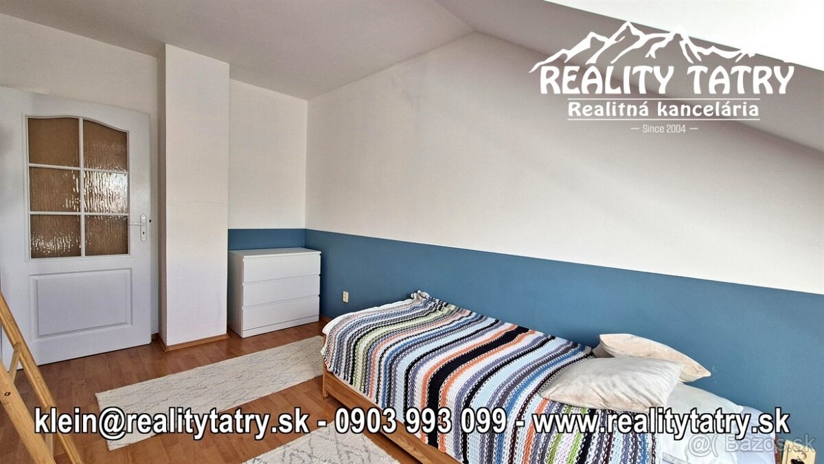 Mezonetový byt 3 izbový s loggiou, krbom a garážovým státím - 11