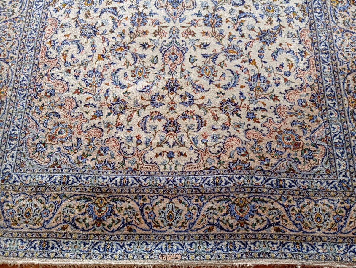 🌟 Luxusný zberateľský hodvábny koberec Nain 4x3 m 🌟 - 11