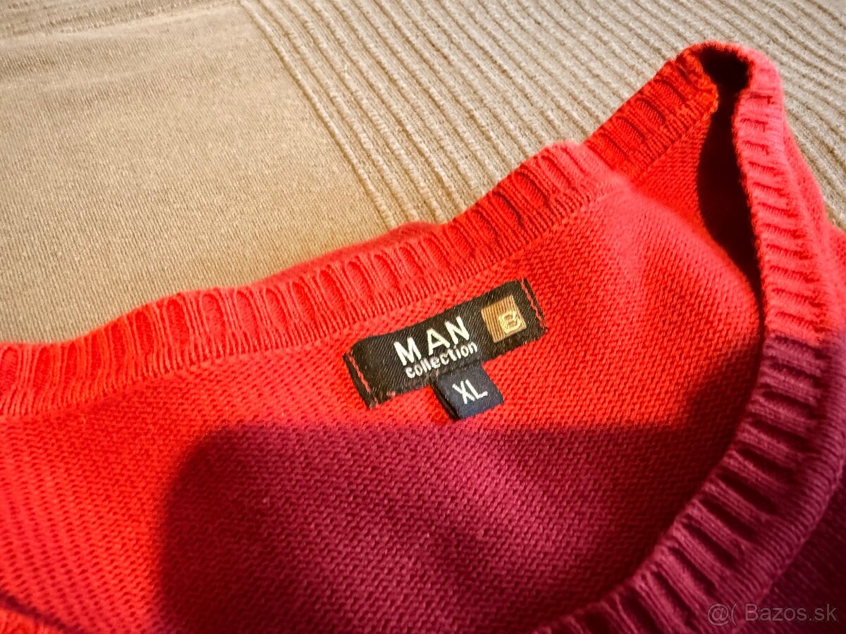 Červeny sveter MAN Collection - 11